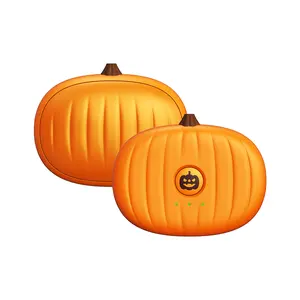 Joytutus Rechargeable Portable Electric Hand Warmer with Magnetic Handle - Outdoor Gift Idea Featuring Pumpkin Design for Halloween