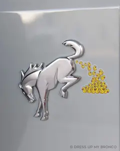 Duck Happens — Bronco Emblem Vinyl Decal (Droppin’ Edition)