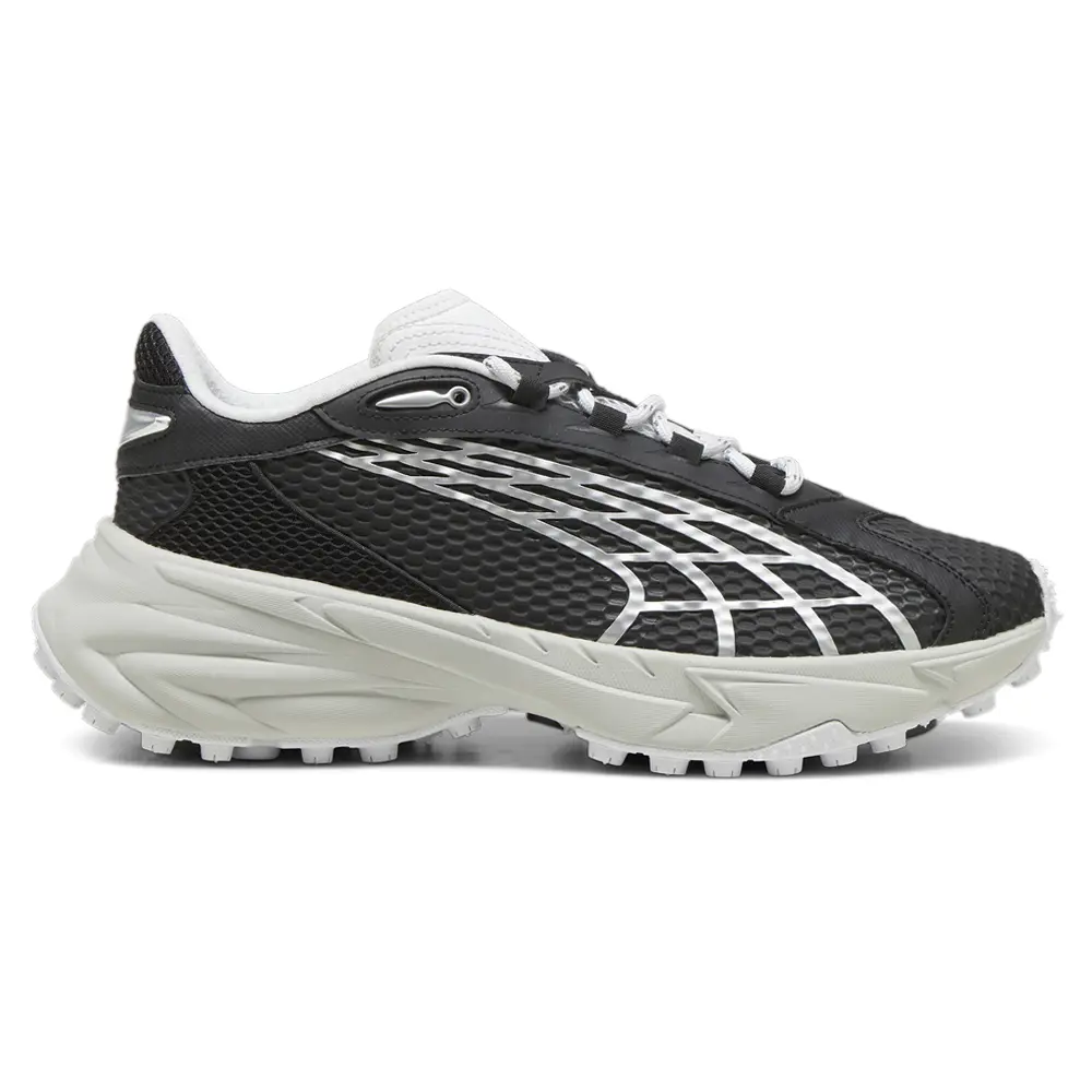 PUMA Mens Spirex Speed Lace Up Sneakers Shoes - Black