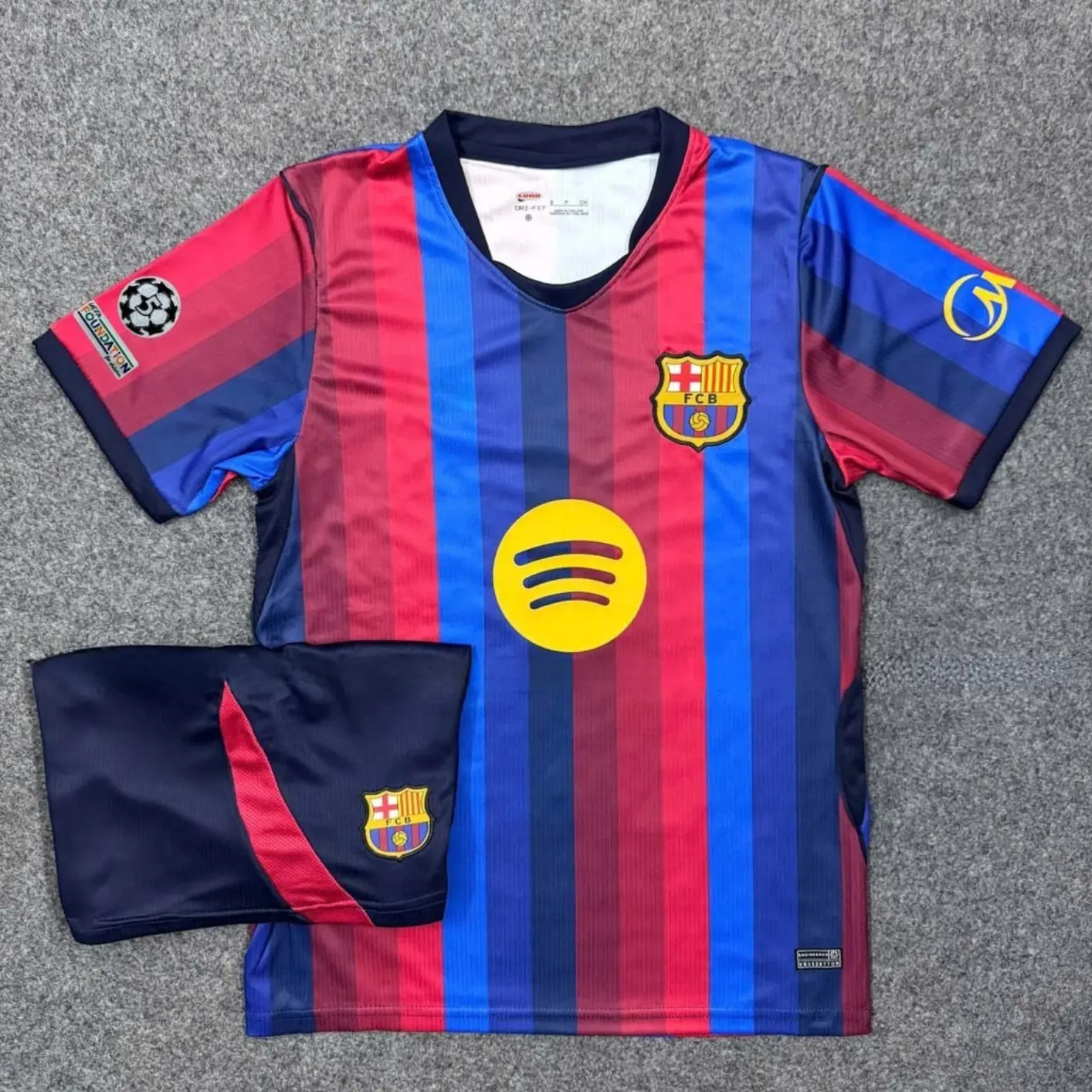 FC Barcelona Kit 2026/2027 Season Premium Woven Polyester Soccer