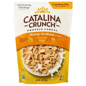 Catalina Crunch Protein Cereal, Honey Graham, 9 oz (255 g)
