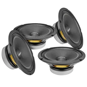 4x PRV Audio 8MR450A 8" Midrange Alto Series Speakers 1800W 8 Ohms 8MR Mid
