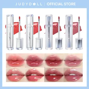 JUDYDOLL Multi-Piece Ice Watery Lip Gloss, Blur, Waterproof Long-Lasting Moisturizing Liquid Lipstick, Mirror Lip Glaze, Plumping Gloss, Not Easy To Fade, Tinted Lipstick, Diverse Shades, Makeup, Cosmetic, Spring Gift, Refresh Look