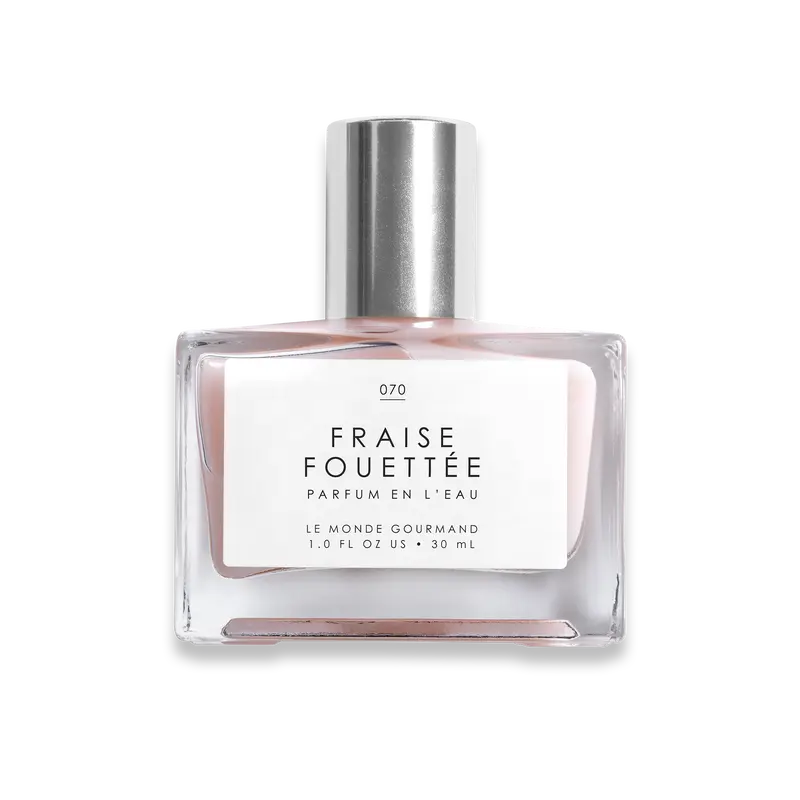 Le Monde Gourmand Fraise Fouetée EDP - 19.5 oz Bottle with Silver Cap & Clear Glass Floral Fruity Fragrance Parfum Perfume Scented Regular Edition