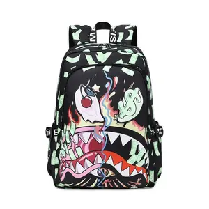 APE Anime Backpack for Women/Men/Teens, Day Packs Knapsacks Casual Backpacks Gift for Gym Travel Camping Outdoor Work Business
