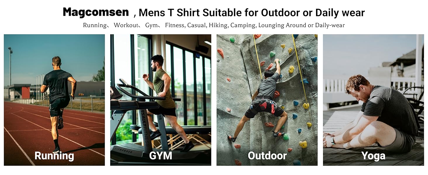 Men's athletic short-sleeve T-shirt, lightweight, quick-drying, breathable—suitable for running, fitness, and other sports.