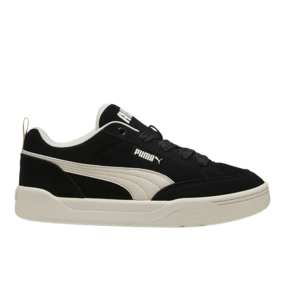 PUMA Mens Park Lifestyle Raw Lace Up Sneakers Shoes Casual - Black