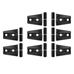 Nilight Door Hinge Cover For 2007-2017 Jeep Wrangler Unlimited 4Door (8 Pcs)