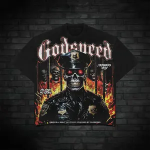 GodSpeed Streetwear Graphic Tee Graphic Logo Urban Shirt