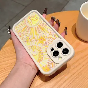 Sun Pattern Durable Lightweight Phone Case, Anti-drop Cellphone Protective Case, Total Protective Shockproof Mobile Phone Cover for iPhone
