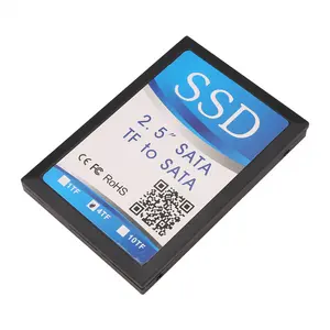 2.5 Inch 4 TF to SATA Adapter Card, Self-Made SSD Solid State Drive, For Micro-SD to SATA Group RAID Card