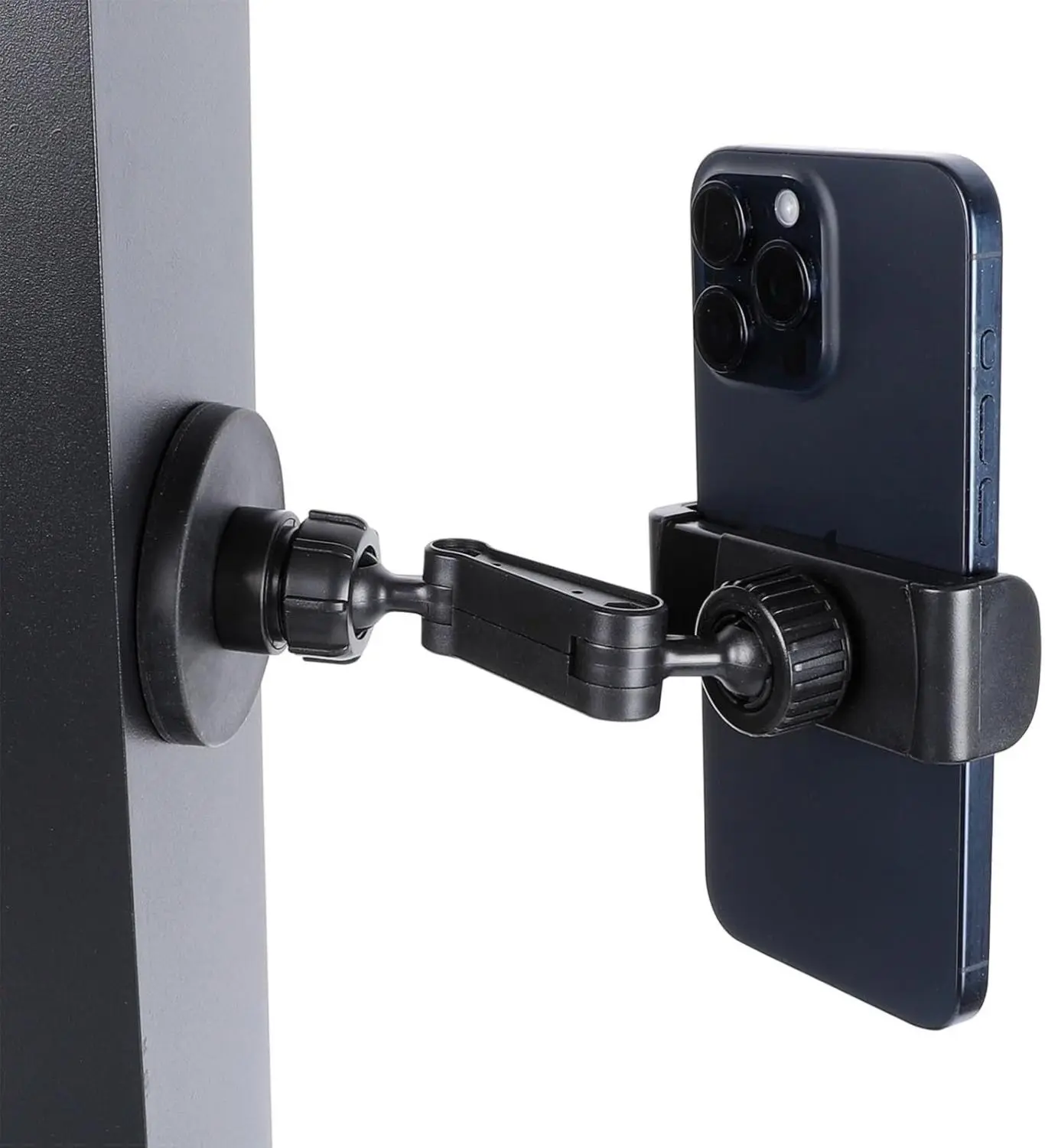 GYM Magnetic Phone Holder Attach to Metal Surface, 360° Rotatable Heavy Duty Magnet Phone Mount for Gym Workout Record, Compatible with iPhone, Samsung, All Cell Phone