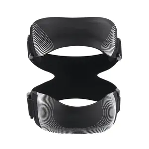 Silicone Patella Knee Strap for Knee Pain Relief, Ideal for Running, Basketball, Volleyball, Squats, Tendonitis, and Jumper's Knee Support, Breathable Knee Sleeve for Men & Women (Black), Valentine's Day Gift