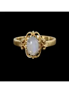 1 Bohemian vintage cubic zirconia ring, engagement ring, vintage ring, Valentine's Day gift accessory, Statement Rings