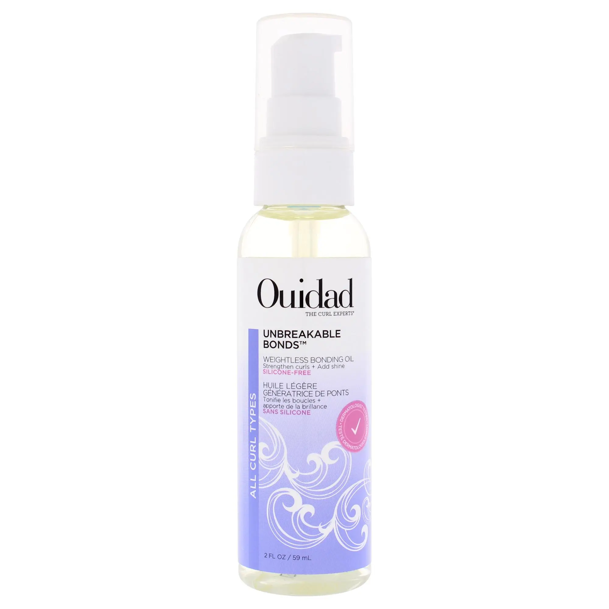 Ouidad Unbreakable Bonds Lightweight Haircare Bonding Oil, Unisex, 2 fl oz Oil