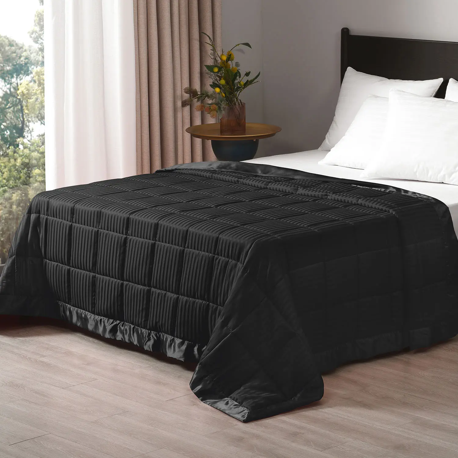 【Back to School】Downluxe Weighted Blanket For Deep Sleep,  Machine Washable Heavy Blanket, Seven-Layer Design