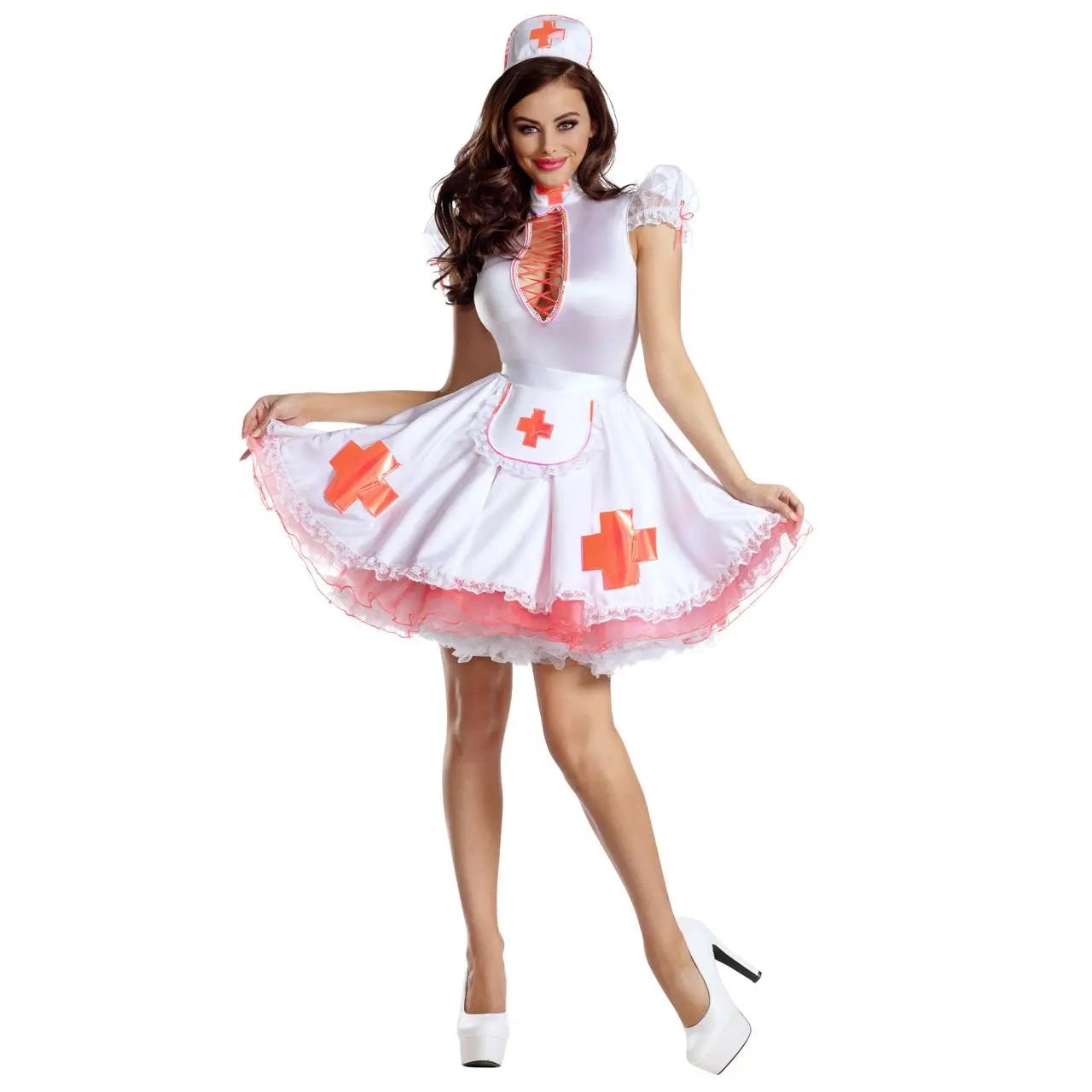 Neon Dreams Nurse Costume