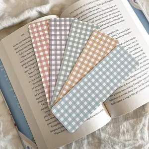 Pastel Gingham Bookmarks Pastel Gingham Bookmarks
