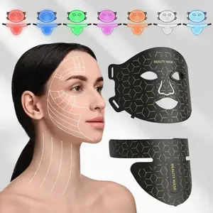 GlowTech LED Facial Mask - featuring red light therapy and photon rejuvenation, this portable and rechargeable LED facial mask is perfect for at-home and travel skincare, making it an ideal gift choice this season