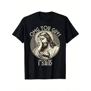 Summer t Shirts OMG You Guys I Never Said That Shirt Funny Sarcastic Quote T-Shirt% Cotton