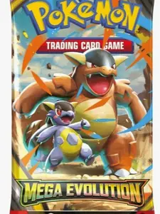 1x Mega Evolution Booster Pack - ME01: Mega Evolution (MEG) Live Rip