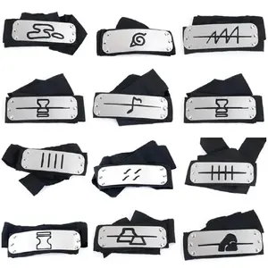 Ninja Headband Rebel Leaf  Forehead Protector Coslapaly Anime Peripheral