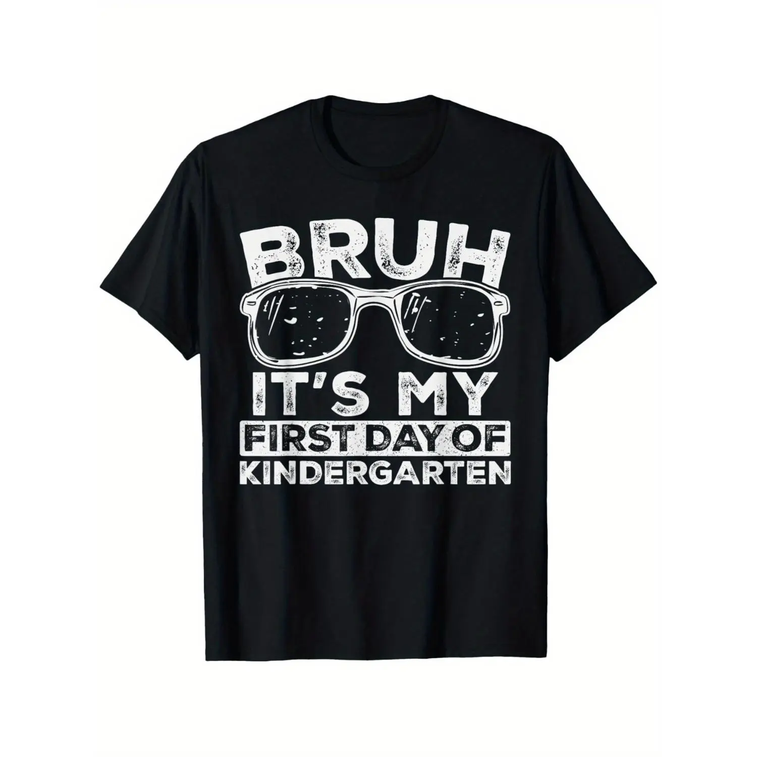 First Day Of Kindergarten Back To School Kids Cotton T Shirt Cute Casual Breathable Comfortable Crew Neck Short Sleeve Summer Tee Teacher Gift