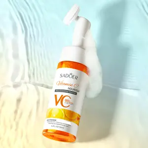2026 SADOER Vitimin C Foaming Cleanser, Gentle Foaming Face Wash,Gifts for Mother's Day and other holidays Cleansing Facial Daily