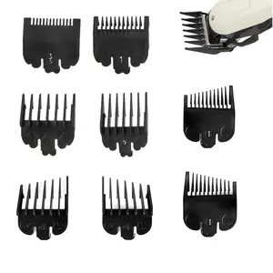 8-Piece Hair Clipper Comb Set, Professional Guides Compatible with Clippers (46 * 38mm), Replacement Combs for Enhanced Performance Haircare Smooth