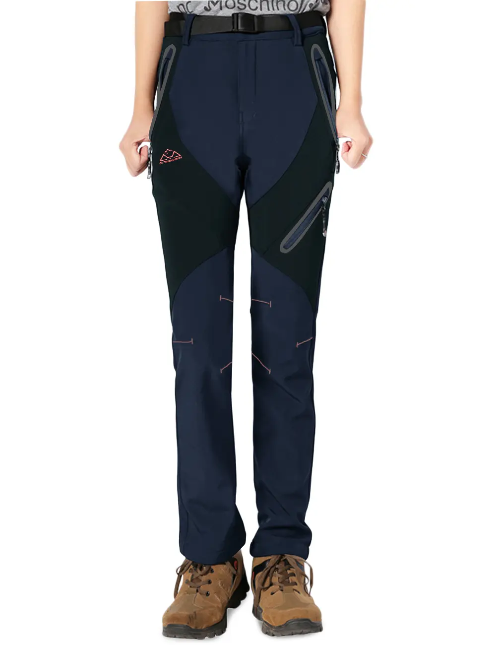 Limited-time clearance sale TBMPOY Women's Snow Pants Waterproof Insulated Fleece Lined Ski Hiking Snowboard Winter Pants with Pockets fathersdaygift