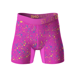 Boxer Brief - Pink Bitz