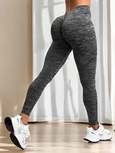 Women's Sports Leggings, Casual Comfy Breathable Skinny Pants Fitness Yoga Pants for Yoga Gym Workout Running, Ladies Sportswear for All Seasons