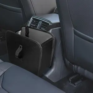 Car Trash Can - Foldable Trash Can for Car, 2 Gallons Leakproof Garbage Bags, Collapsible Hanging Trash Bag for Car Seat, Interior Accessory