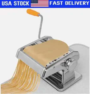 Pasta Maker & Roller Machine Noodle Spaghetti&Fettuccine Maker Health 150mm New