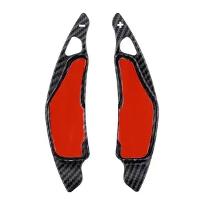 Lexus Is Gear Shift Paddle Extension, Carbon Fiber Interior Steering Wheel Accessories, Dsg Shifter Lever Extender Decorative Cover