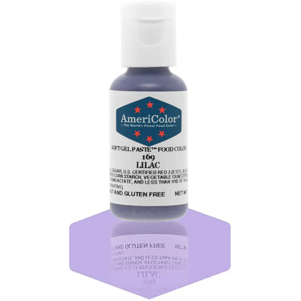 AmeriColor, Lilac, .75 Ounce, Soft Gel Paste Food Color