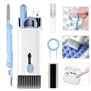 BUBUN 7-in-1 Cleaner Kit for Airpods Headphones,Keyboard Earbuds Case & Computer, Deep Cleaning Tools with Screen Cleaner for Airpods 1/2/3/ Pro, Earphones,Laptop and Camera Electronic Gadgets free shipping only tiktok shop deals