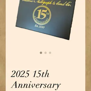 Historic Autographs 2025 15th Anniversary Edition