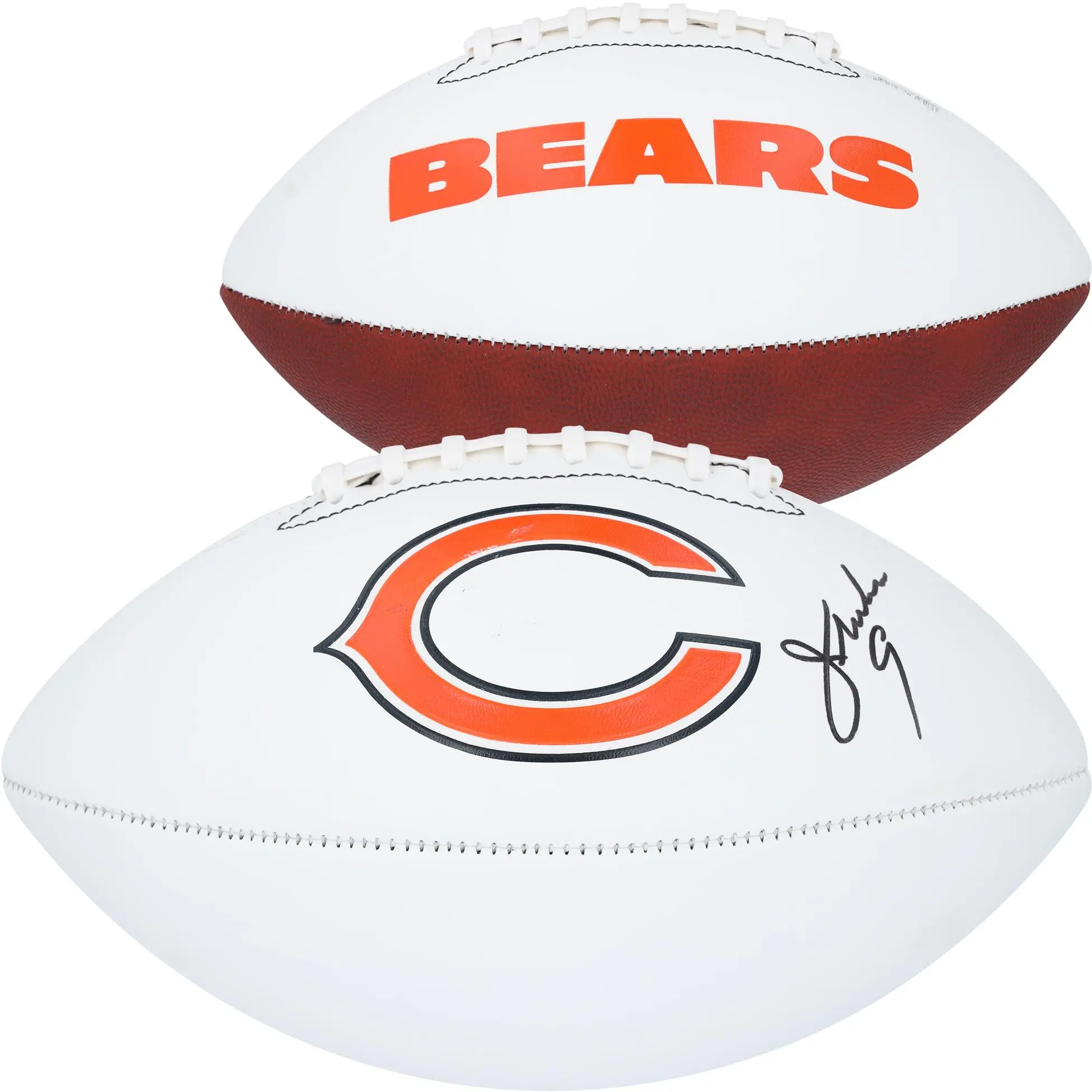 Jim McMahon Chicago Bears Autographed Franklin White Panel Football - Fanatics Authentic Certified