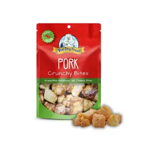Yeti Dog Chew - Pork Crunchy Bites Yak Cheese Dog Treats, 4 Oz