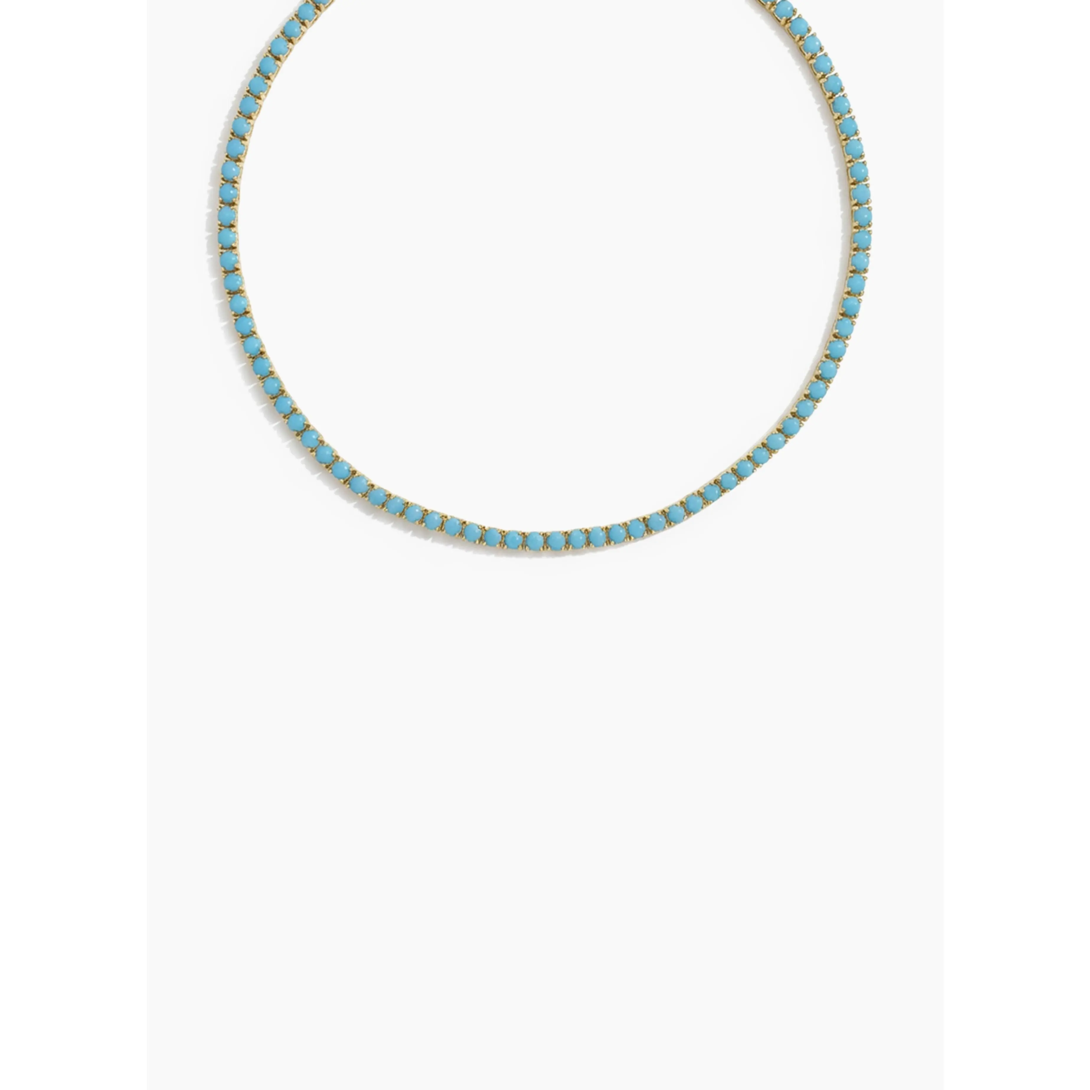 Collar Tennis Turquesa