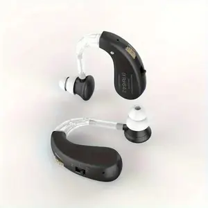 2Pcs hearing amplifier headphones are suitable for multi-scene use, with adjustable volume and strong battery life-practical and easy to carry.