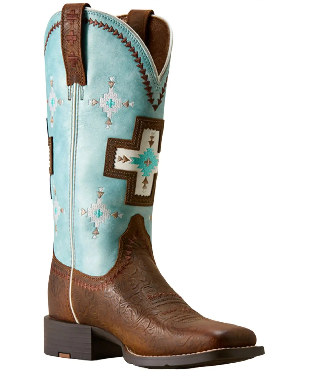 Ariat Women's Women'S Round Up Cantina Performance Western Boot Broad - 10080300