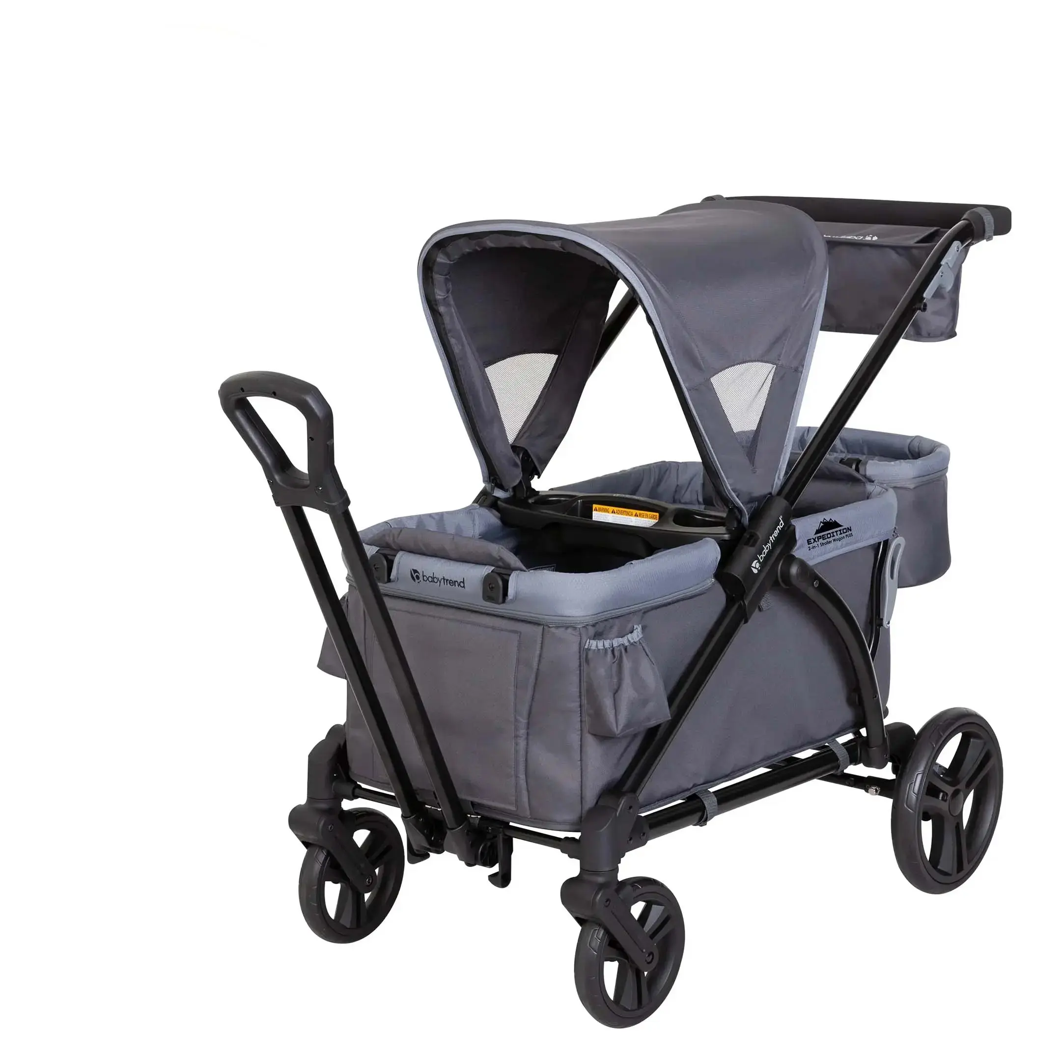 Baby Trend® Expedition® 2-in-1 Compact Foldable Stroller Wagon PLUS w/ Extra Large Ratcheting Canopy Baby Trend® Expedition® 2-in-1 Compact Foldable Stroller Wagon PLUS w/ Extra Large Ratcheting Canopy