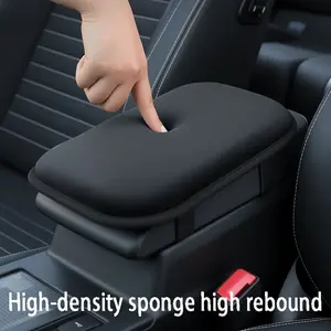 1 Piece Car Armrest Pad, Center Console Elevated Cushion, Vehicle Interior Accessory, Armrest Cover