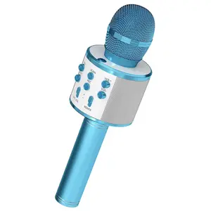 5 Core Microphone Wireless Karaoke Mic With Speaker 3 in 1 Portable Bluetooth Microfono Inalambrico