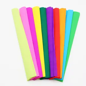 50x150cm Colorful Wrinkled Paper, 10 Sheets Pack, Ideal for Handmade Crafts, School Projects, Party Decorations, Floral Packaging, Gift Wrapping Supplies
