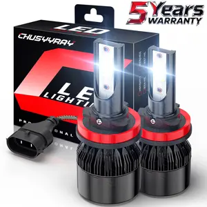 For Chevrolet Equinox Sport Utility 4-Door 2010-2017 LED Headlight Bulb Low Beam Led Drls