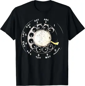 Vintage Rotary Dial Telephone Rotary Phone T-Shirt
