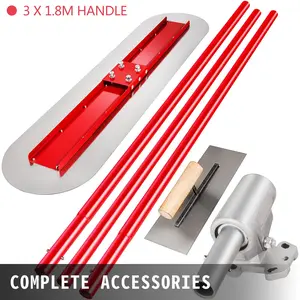 VEVOR Bull Float Concrete Float 1200x300mm Concrete Tool Trowel Float Handle & Bracket